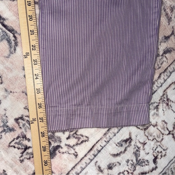Lauren Ralph Lauren Purple Striped Pajama Set - Picture 3 of 11